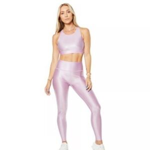 Shimmering Lavender Leggings for Women